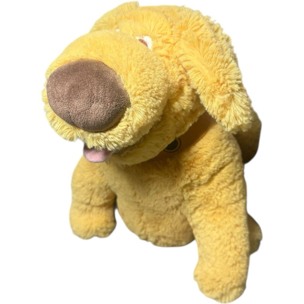 Disney Pixar UP Doug The Puppy Dog Plush Stuffed Animal 10” Disney Parks Toy